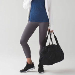 Lululemon All The Right Places Crop in
Dark Carbon